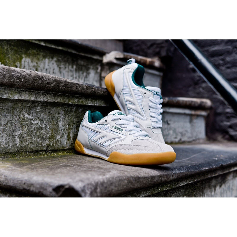 Hi-Tec Squash trainer Squash Sneaker Textile/leather White Sneakers