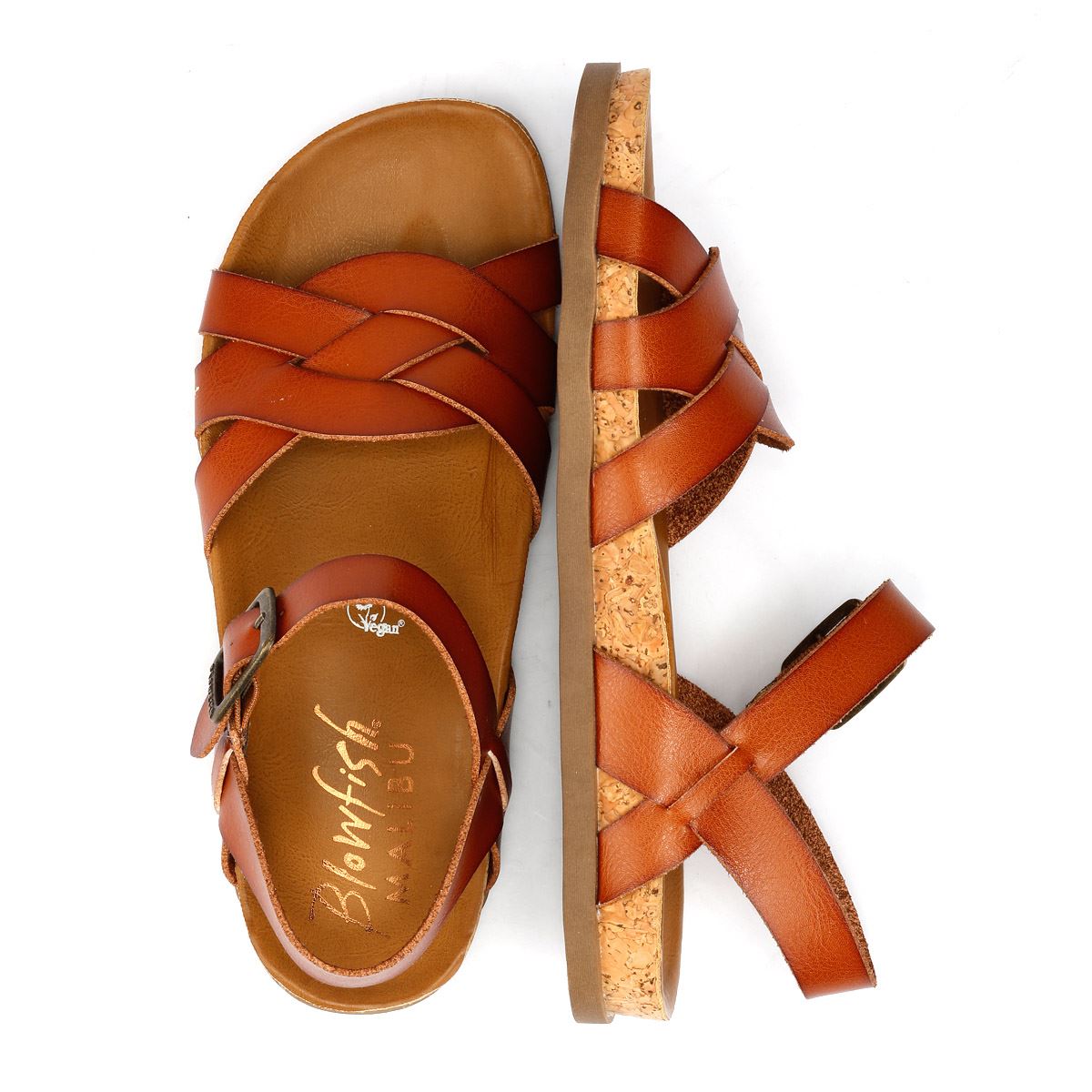Blowfish Malibu Leni Sandales Marron Pour Femmes