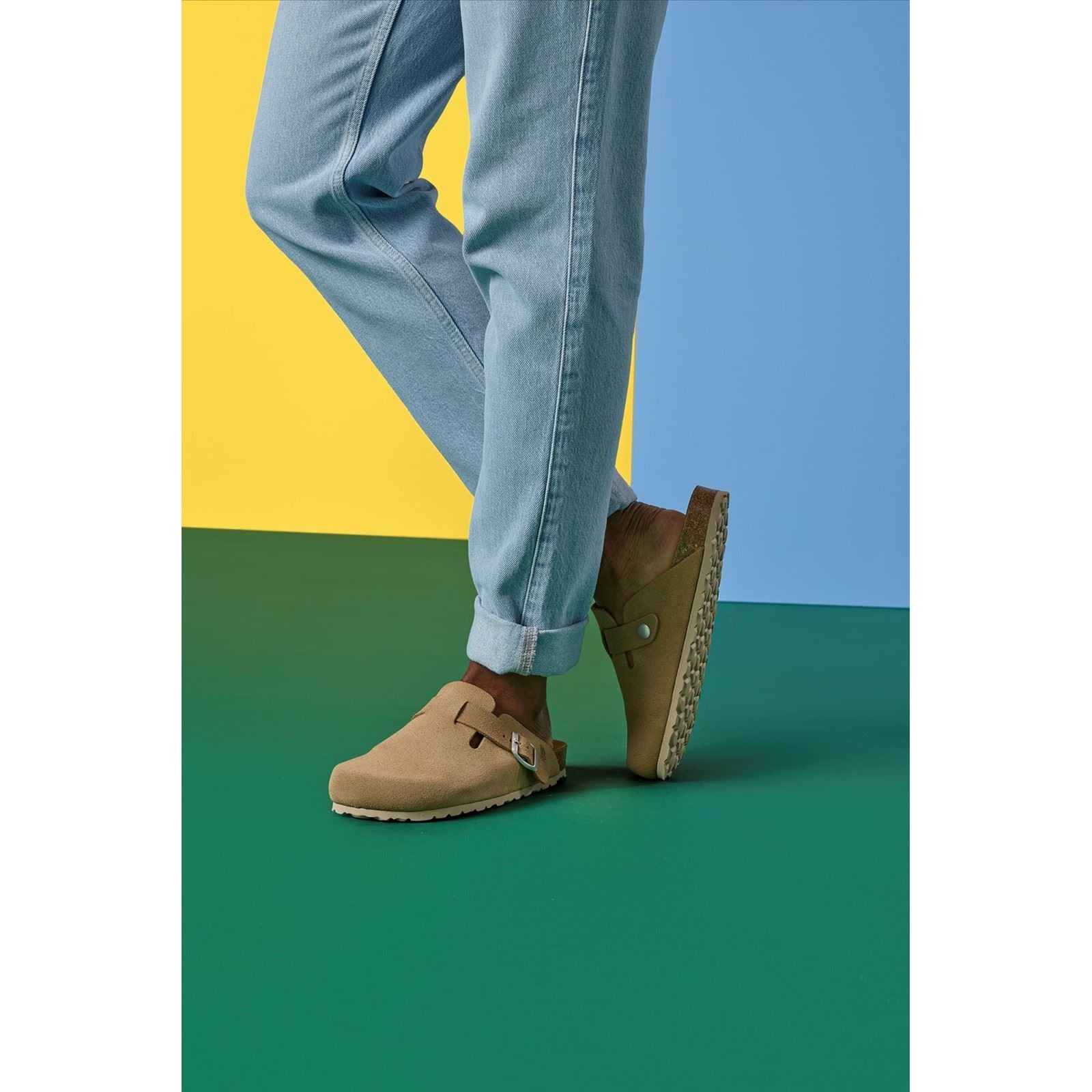 Hush Puppies Bailey Femmes Suédoises Mules Taupe