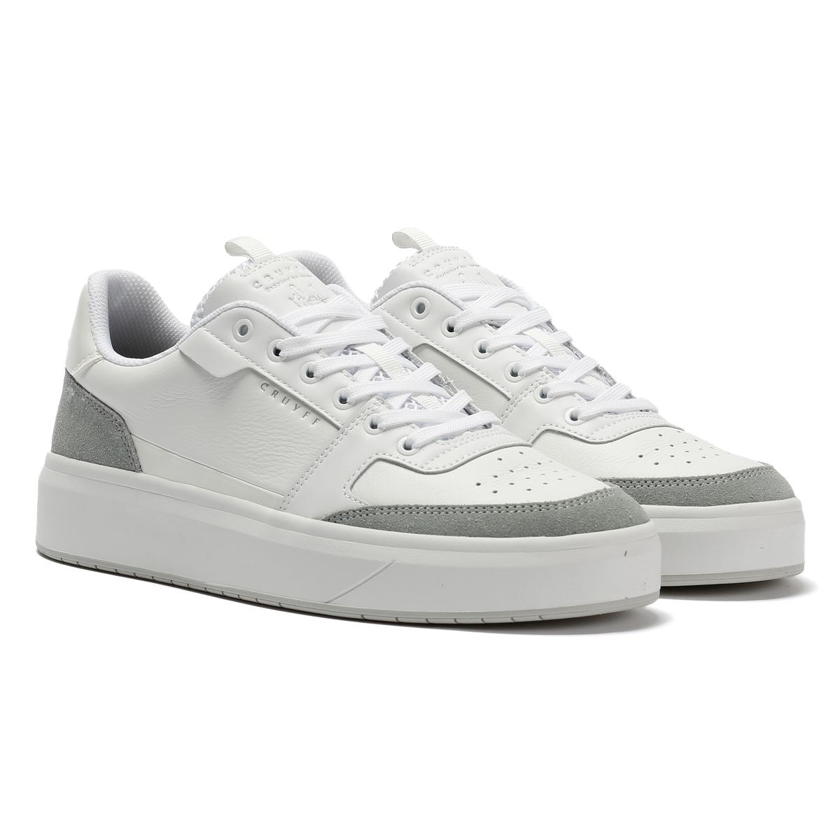 Cruyff Endorsed Pro Baskets Blanches Pour Hommes