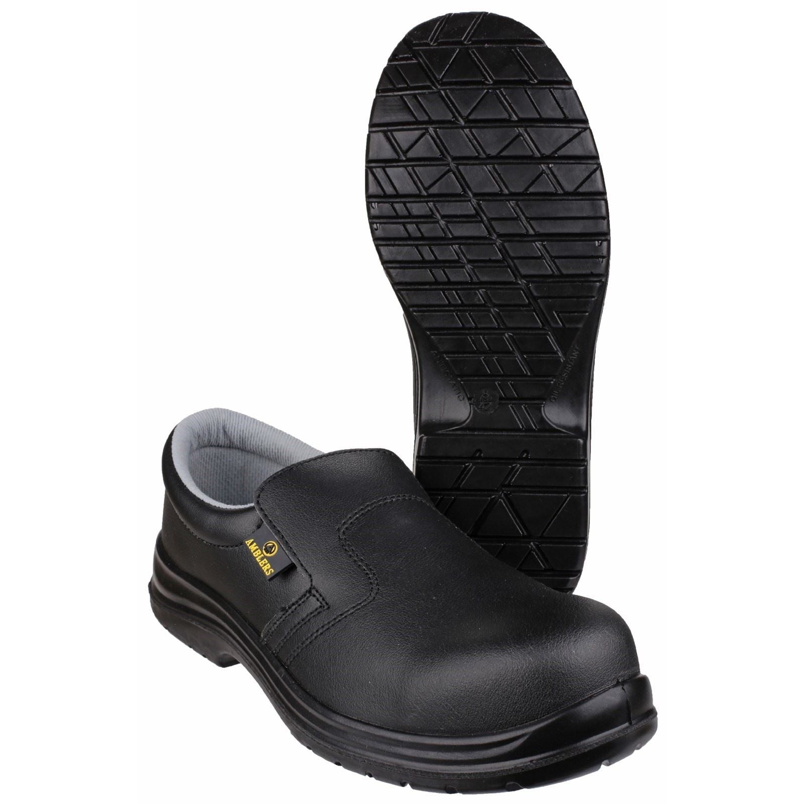 Amblers Safety Chaussures De Sécurité Synthétiques Noires Fs661