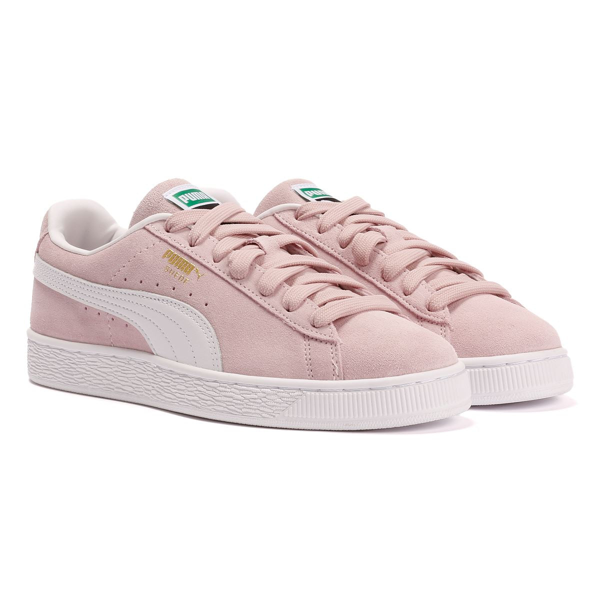 Puma Suede Classic Baskets Roses Pour Femmes Suede