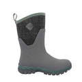 Muck Boots Arctic Sport II Bottes En Caoutchouc Grises À Carreaux