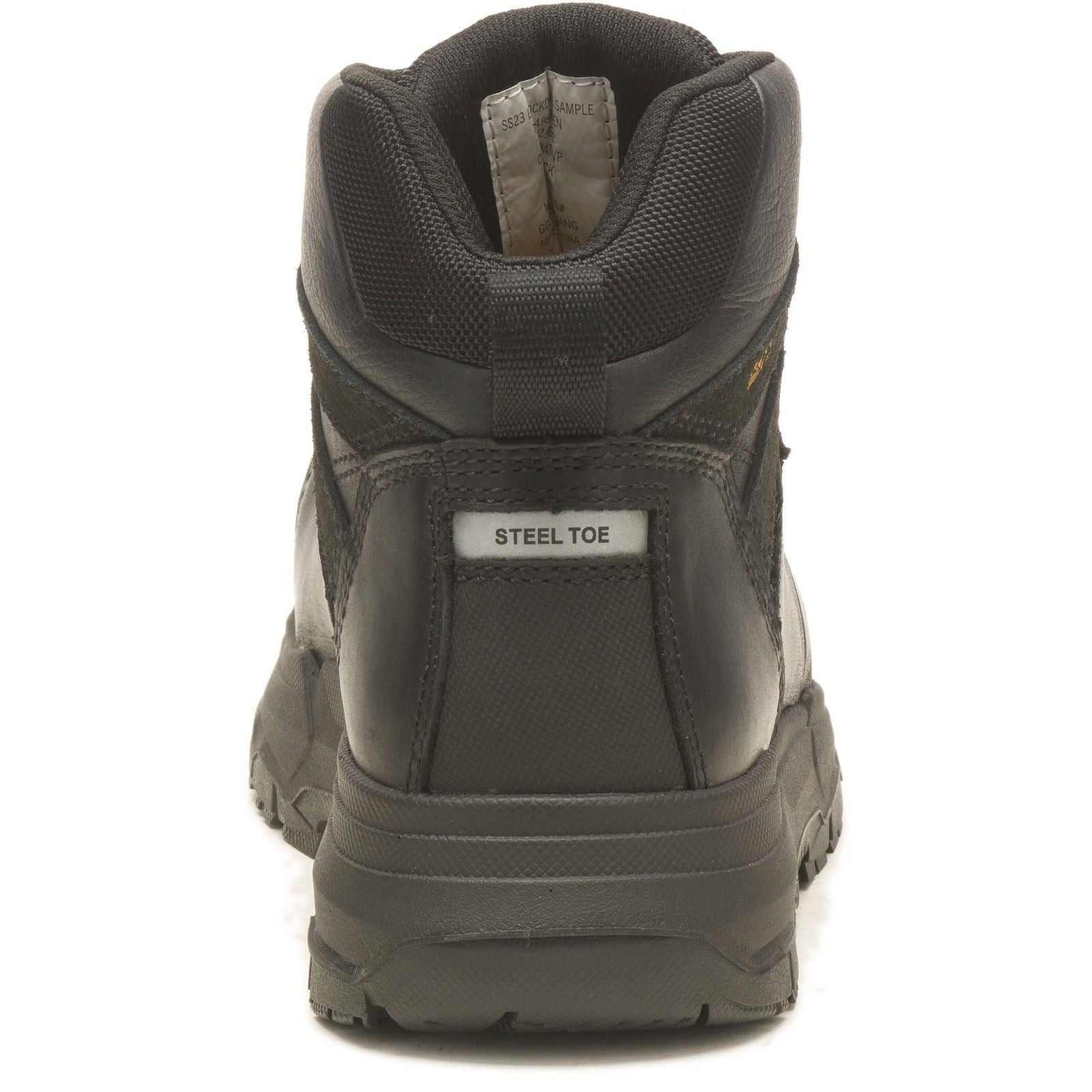 Caterpillar Bottes De Sécurité En Cuir Noir Pneumatic 2.0