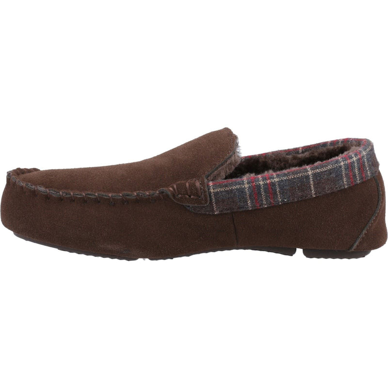 Hush Puppies Andreas Pantoufles Pour Hommes En Daim Marron