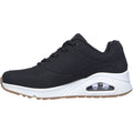 Skechers Uno Stand on Air Baskets Noires Pour Femmes En Matière Synthétique