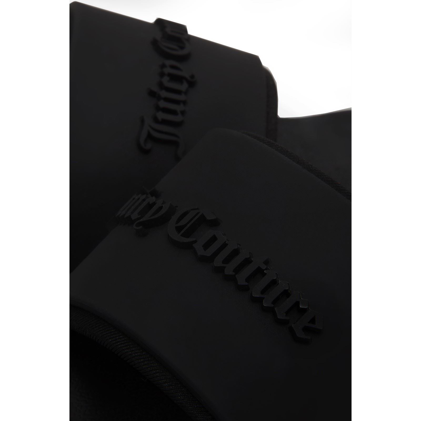 Juicy Couture BREANNA Sandales Noires Pour Femmes En Caoutchouc