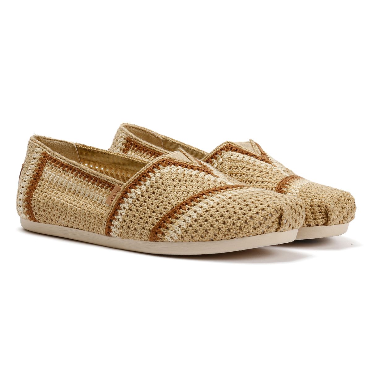 TOMS Alpargata Classic Espadrilles En Coton Pour Femmes Beige