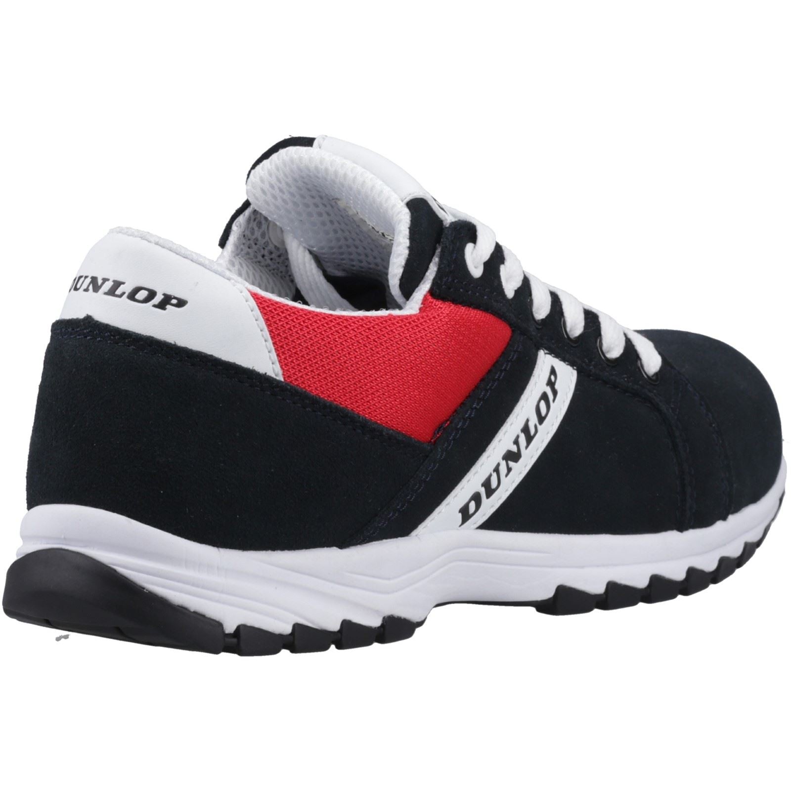 Dunlop Street Response Basket De Sécurité Pour Homme Suede Bleu Marine/Rouge/Blanc
