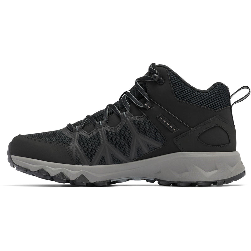 Columbia Peakfreak II Mid Outdry Bottes De Randonnée En Polyester Pour Hommes Noires/Titanium Ii