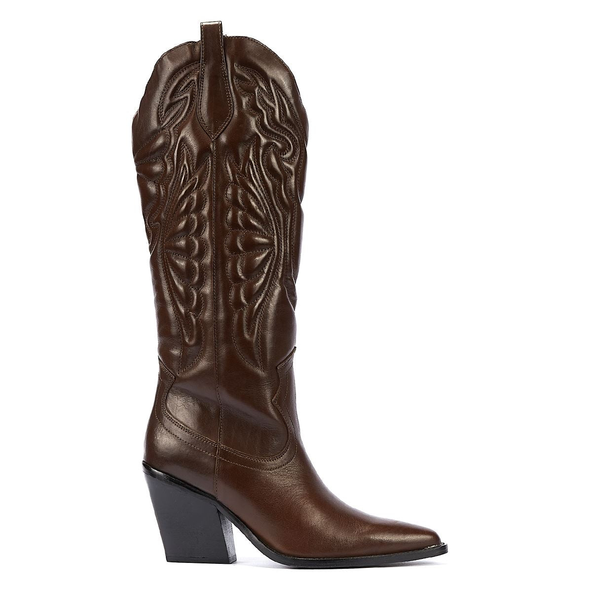 Bronx Nouvelles Bottes Marron Foncé Pour Femmes