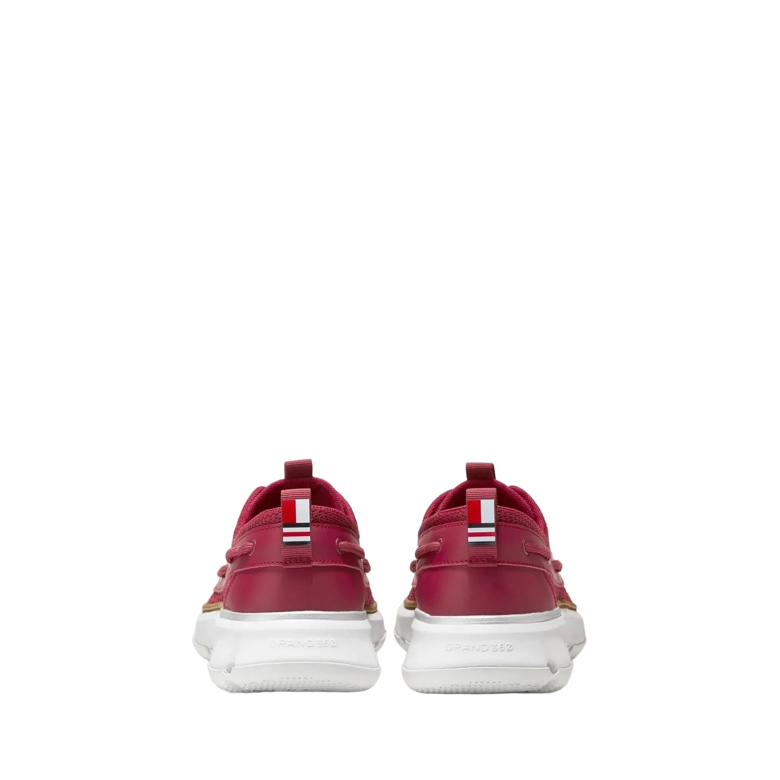 Cole Haan 4.ZeroGrand Regatta Chaussures Bateau Rouges Pour Homme