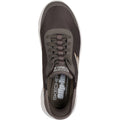 Skechers GO WALK Flex Hands Up Sneakers En Toile Pour Hommes Marron