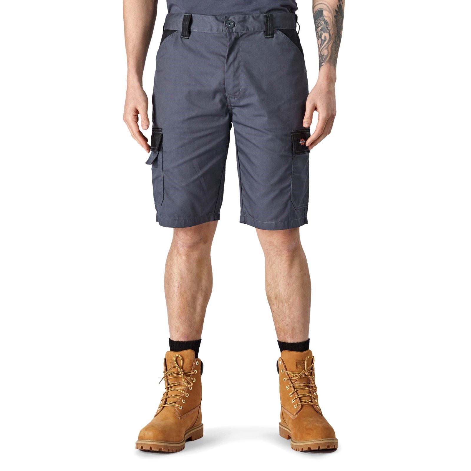 Dickies Everyday Shorts En Polyester Pour Hommes Gris Au Genou