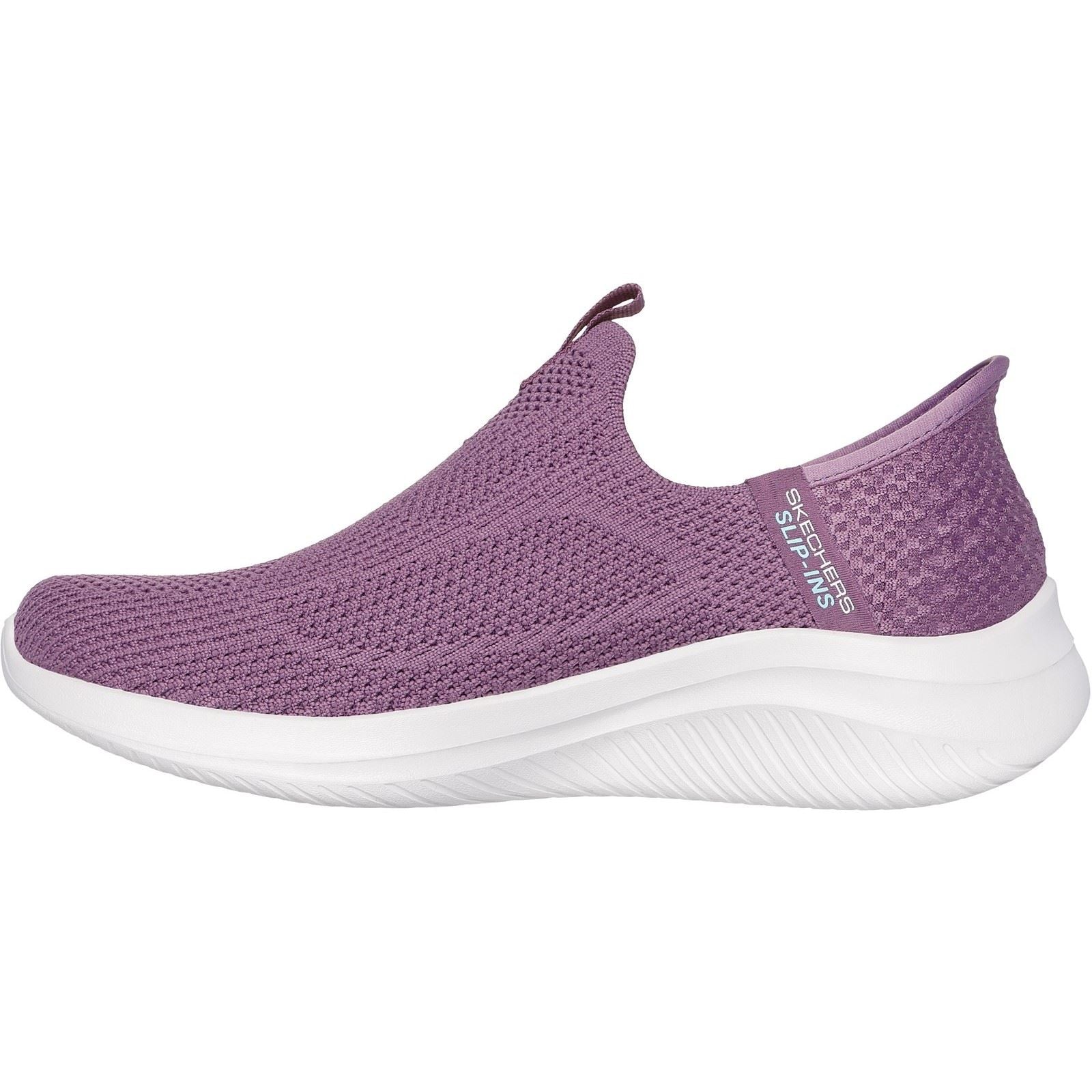 Skechers Ultra Flex 3.0 Easy Win Baskets En Toile Violettes Pour Femmes