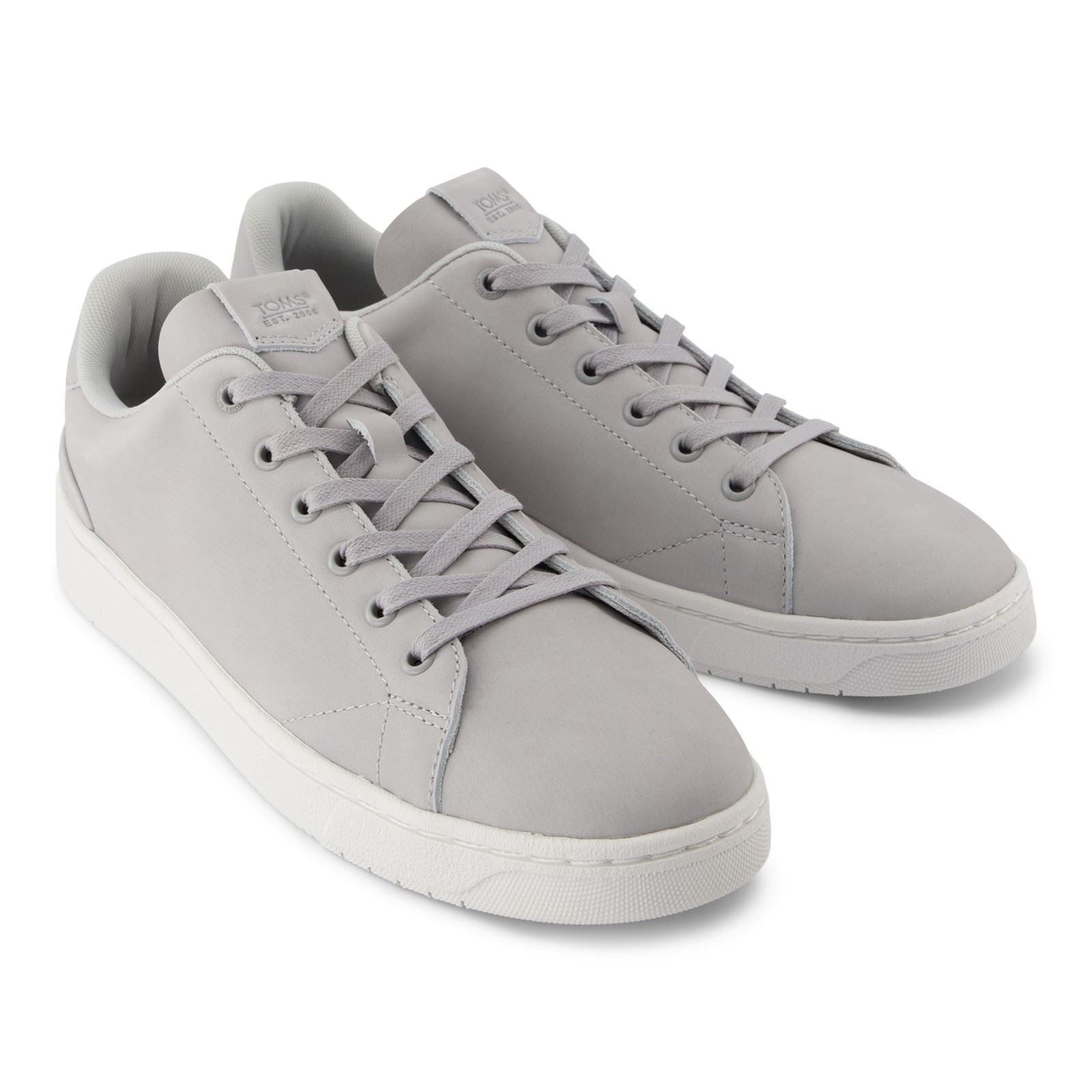 TOMS TRVL LITE 2.0 Low Baskets En Cuir Pour Homme, Gris Clair