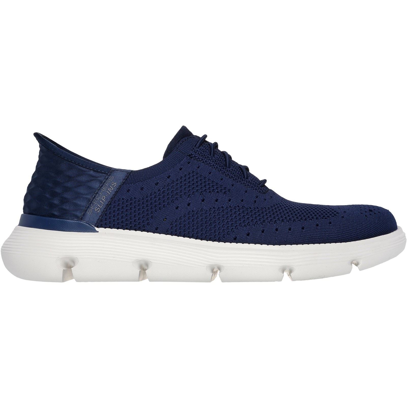 Skechers Garza Palma Baskets En Polyester Pour Homme Couleur Marine