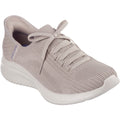 Skechers Ultra Flex 3.0 Brilliant Path Sneakers En Toile Pour Femmes Taupe