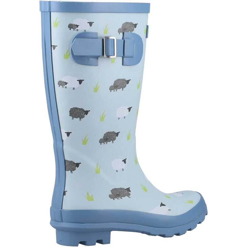 Cotswold Farmyard Junior Bottes En Caoutchouc Sheep Wellington