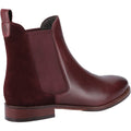 Hush Puppies Colette Bottes En Daim Bordeaux Pour Femmes