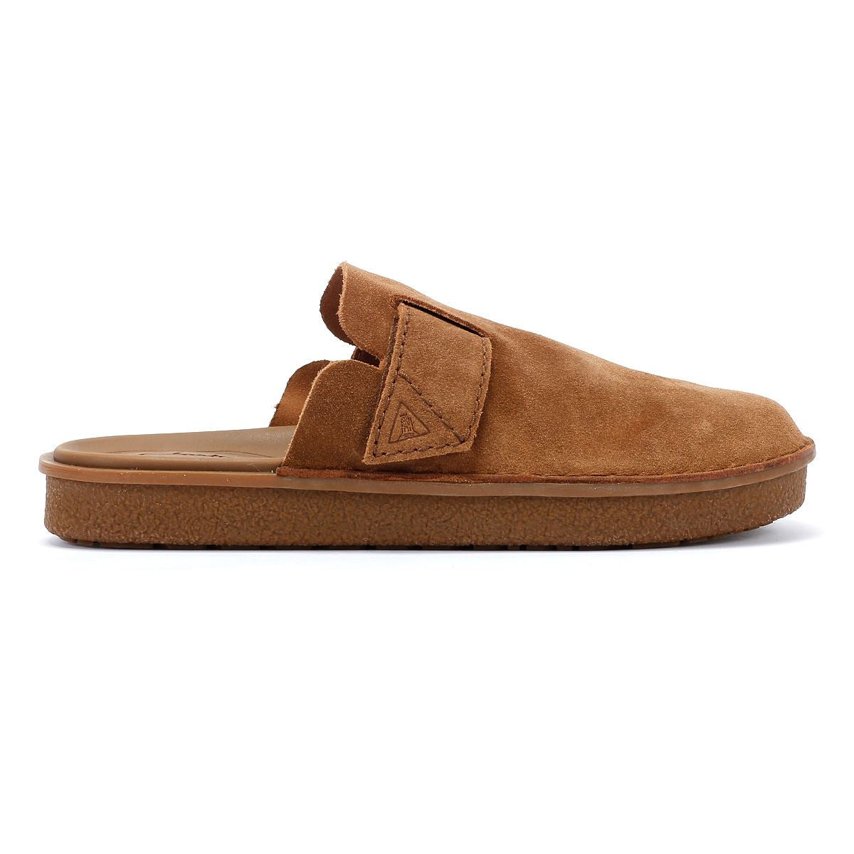 Clarks Main Litton Sabots En Daim Cola Pour Hommes