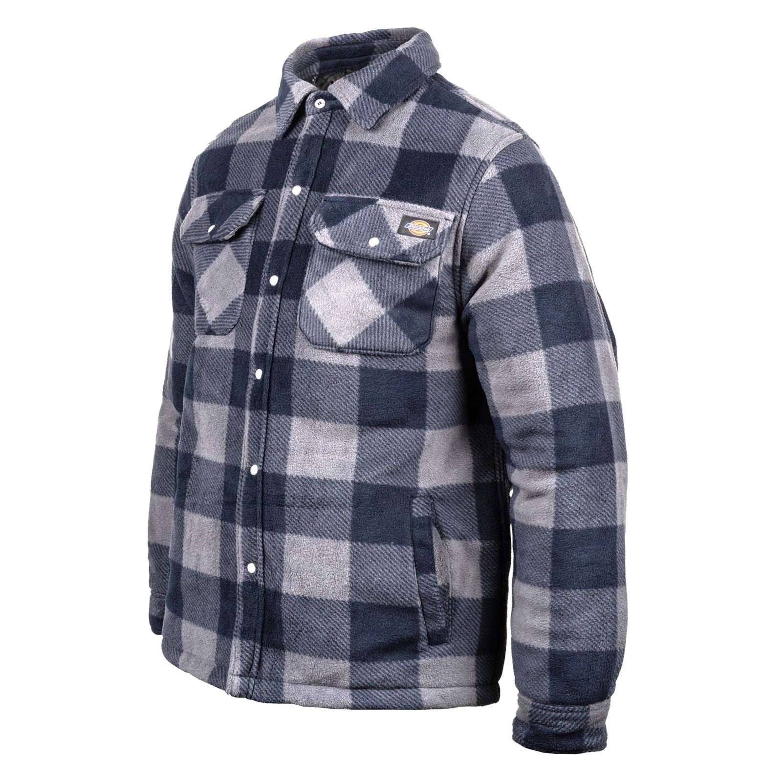 Dickies Portland Chemise Décontractée Bleue Pour Homme En Polyester