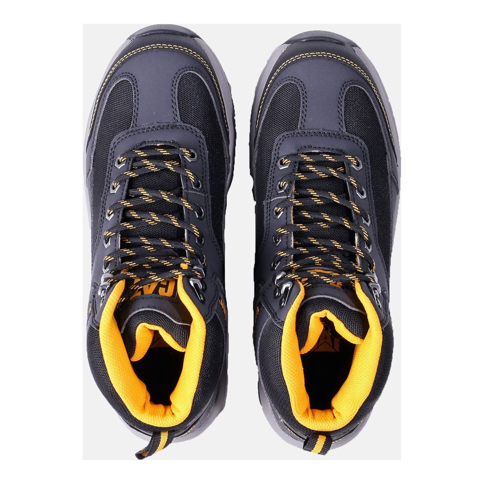 Caterpillar Bottes De Randonnée Synthétiques Grises Elmore Mid