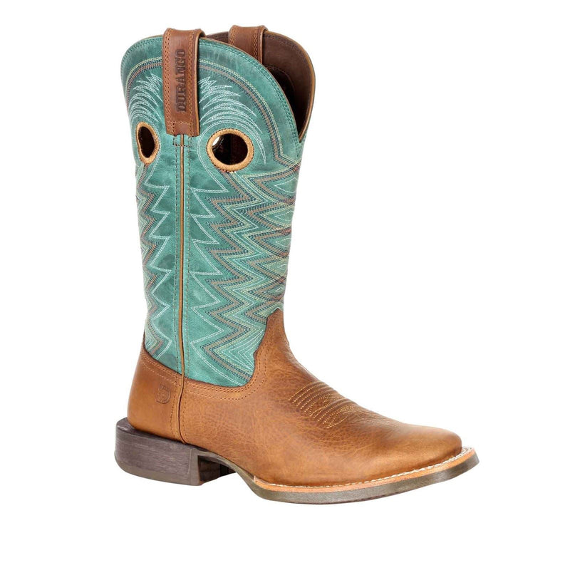Durango Lady Rebel Pro Bottes En Cuir Pour Femmes Blé/Turquoise Des Marées