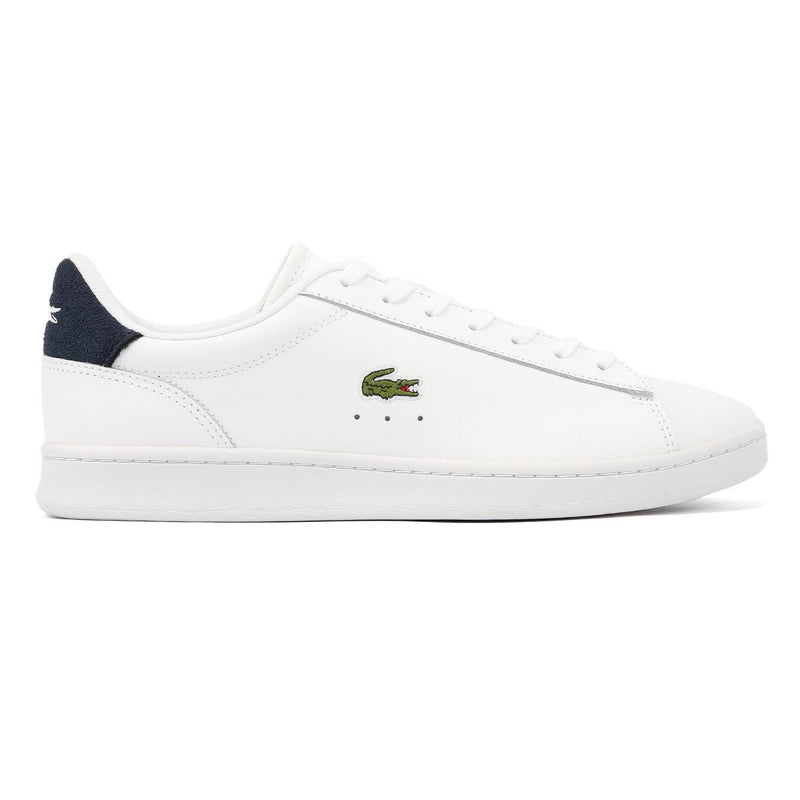 Lacoste Carnaby Baskets Blanches En Cuir Pour Hommes
