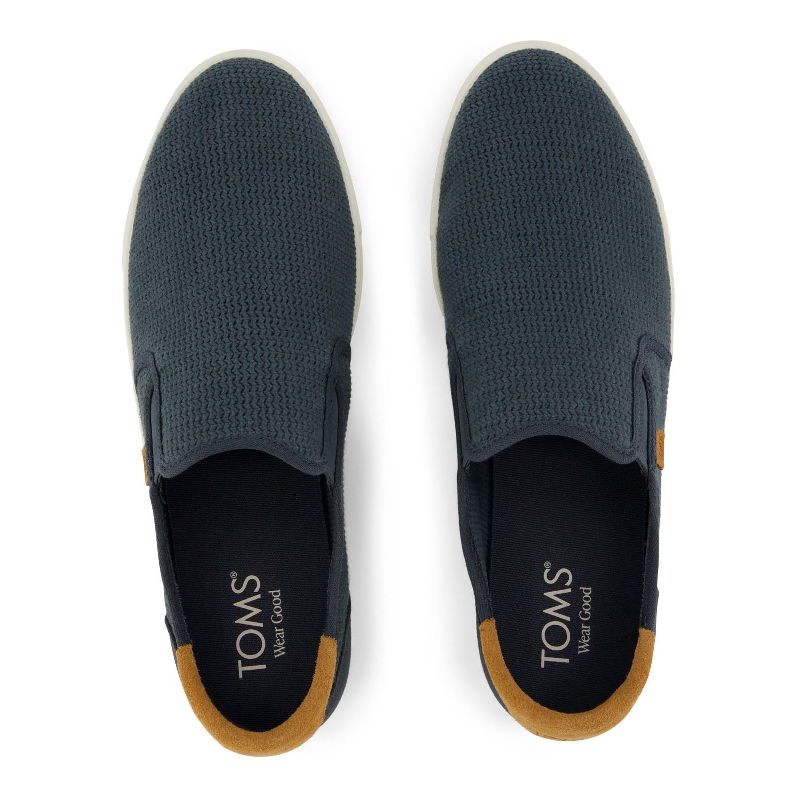 TOMS Baja 2.0 Baskets Bleues En Coton Pour Homme