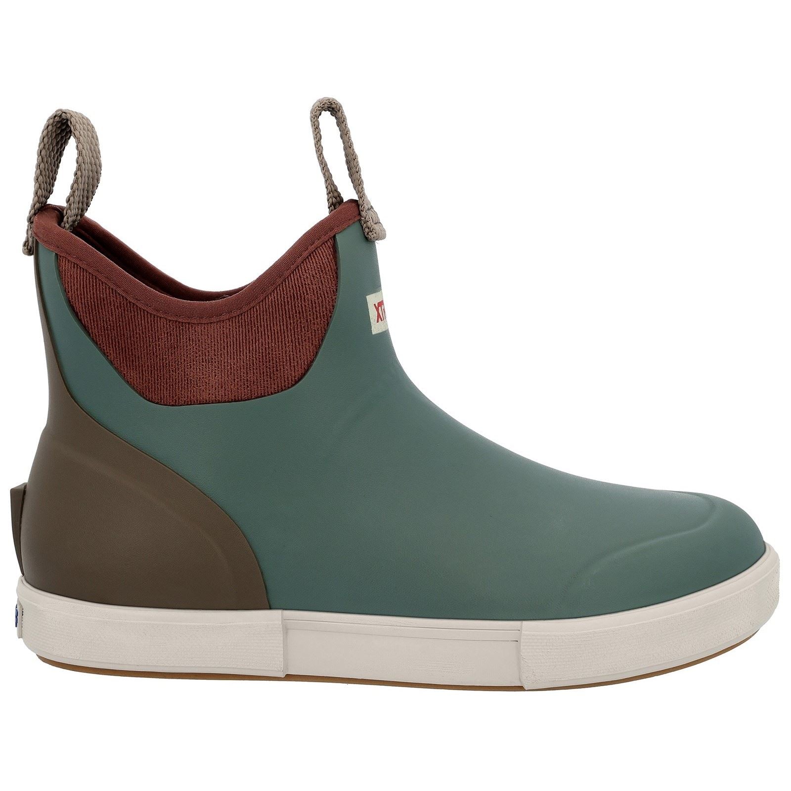 Xtratuf Bottes Wellington Vintage En Caoutchouc Vert Sauge Ankle Deck Vintage