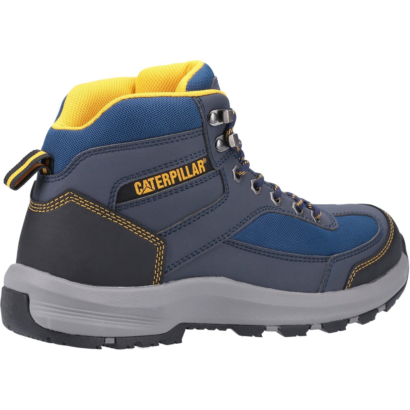 Caterpillar Bottes De Randonnée Elmore Mid Synthétiques Marine