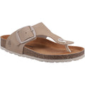 Hush Puppies Billie Sandales Pour Femme En Daim Taupe