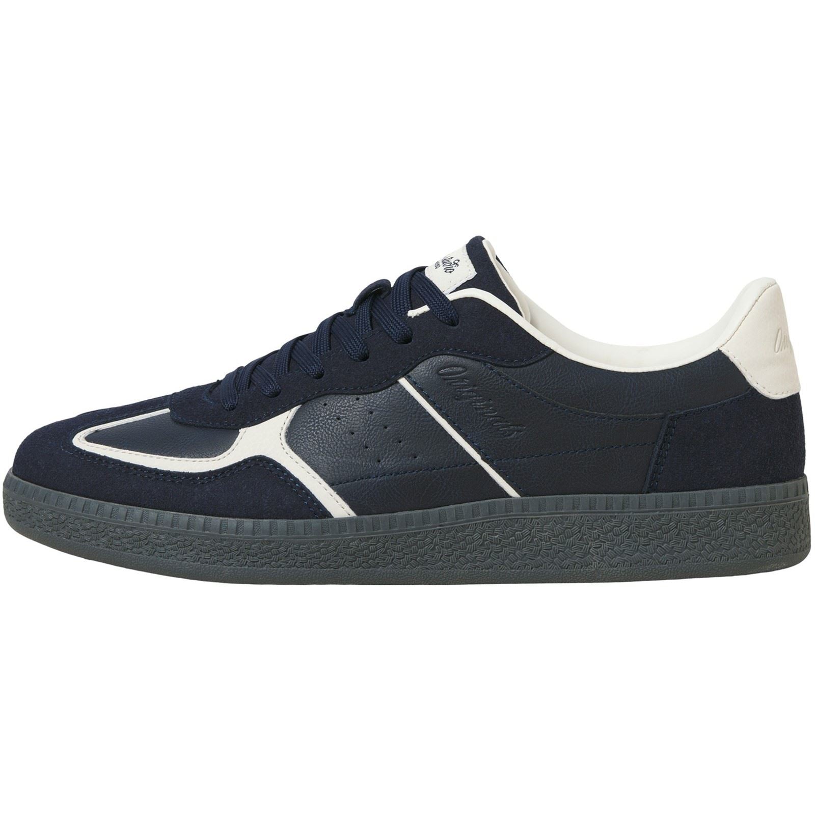 Jack & Jones Morgen Combo Baskets Pour Hommes En Polyuréthane Couleur Marine