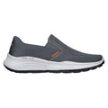 Skechers Equalizer 5.0 Grand Legacy Baskets Pour Homme En Toile De Couleur Anthracite