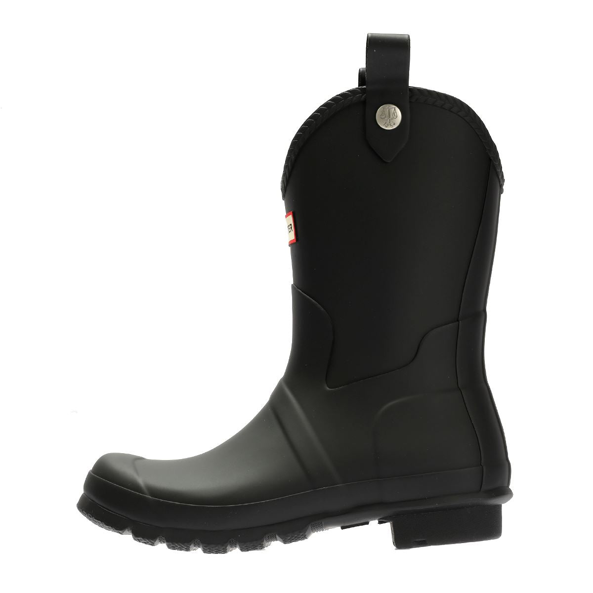 Hunter Original Cowboy Bottes En Caoutchouc Noires Pour Femmes