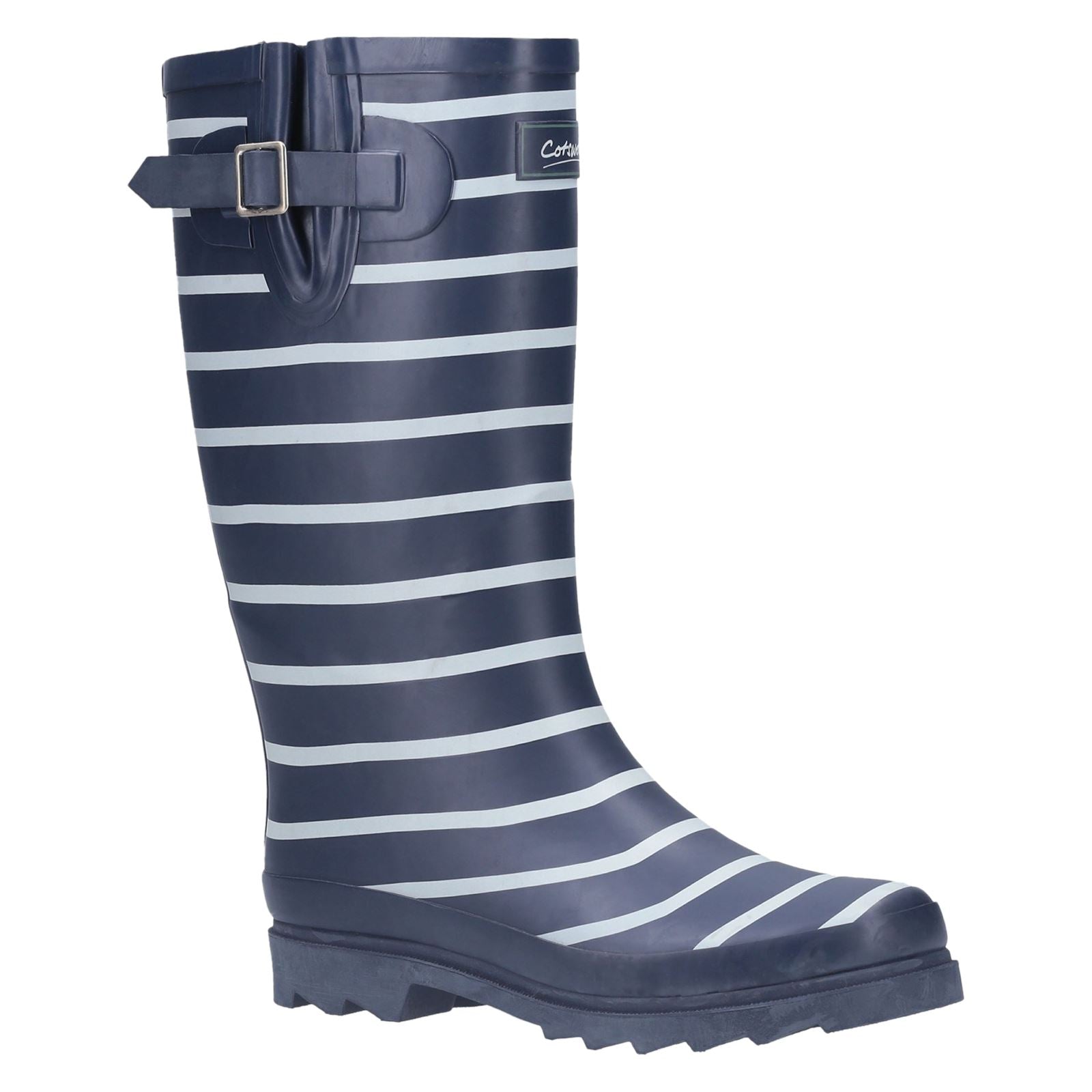 Cotswold Sailor Bottes En Caoutchouc Bleu Marine.