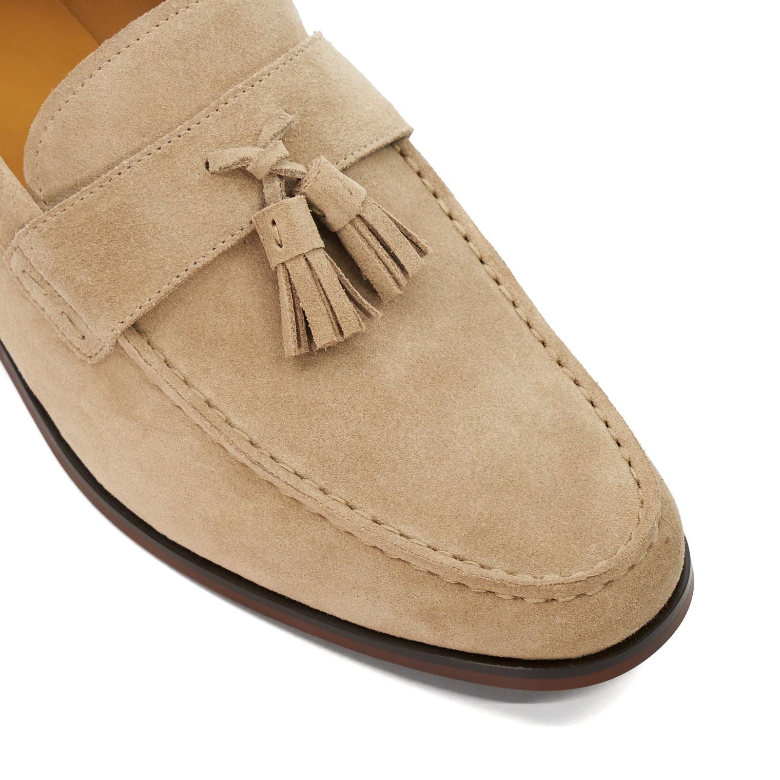 Dune Blaikes Mocassins En Cuir Suède Pour Hommes