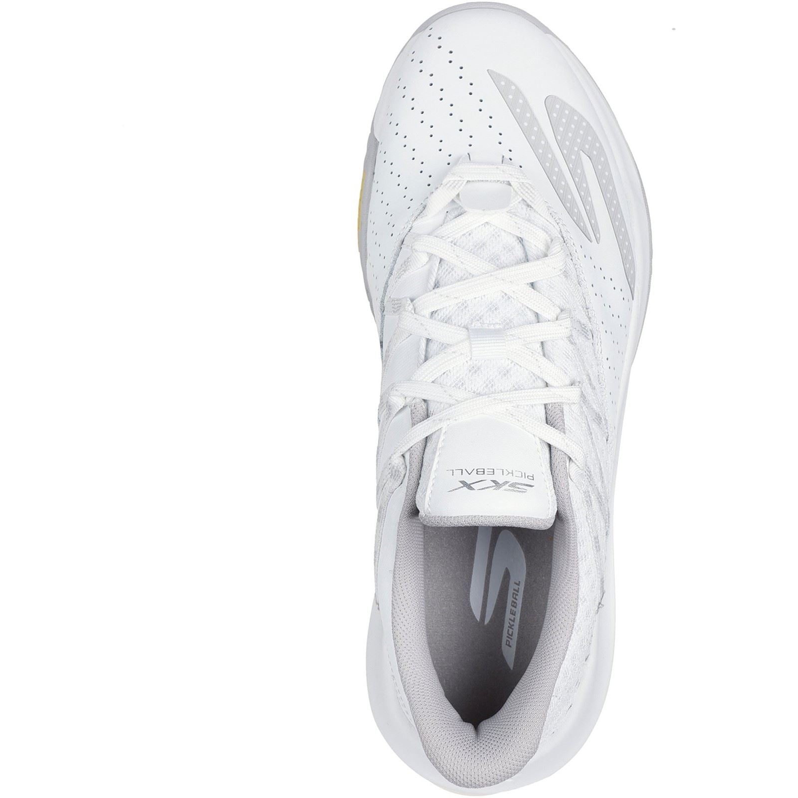 Skechers Performance Skechers Viper Court Rally Baskets Blanches En Cuir Pour Hommes