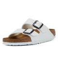 Birkenstock Arizona Birko Flor Sandales Blanches