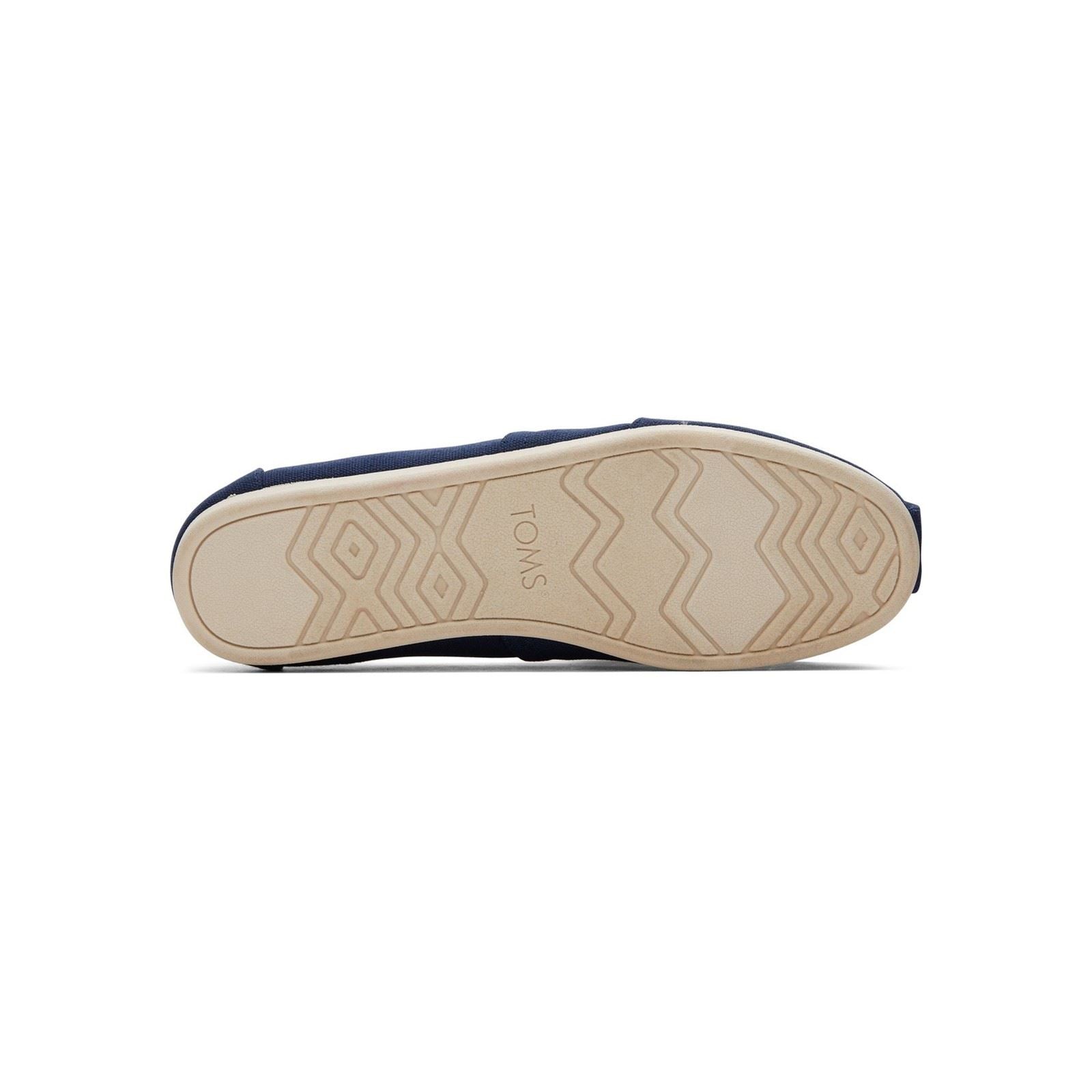 TOMS Alpargata Espadrilles Pour Hommes En Coton 100 %, Couleur Marine
