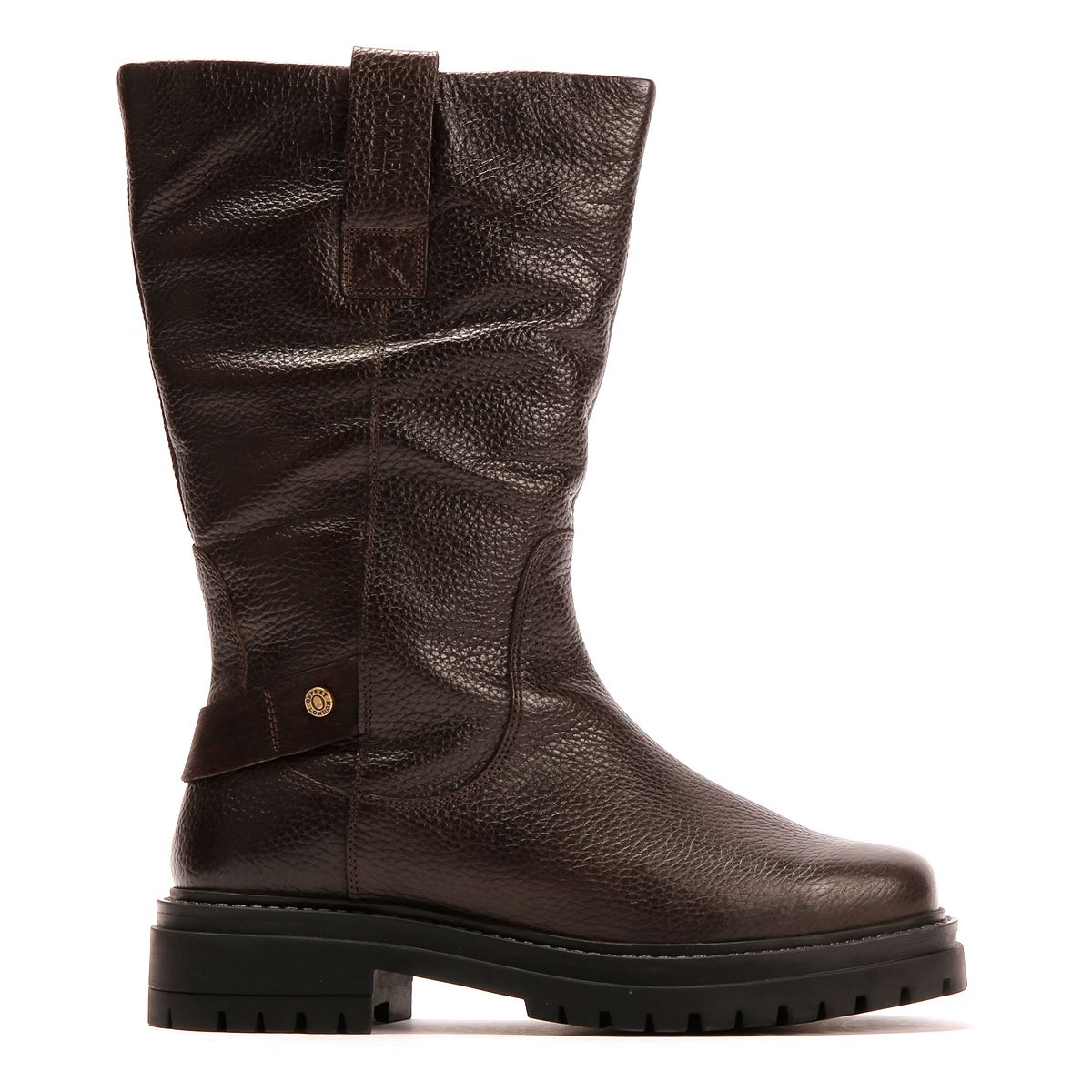 Osprey London The Gabarron Bottes En Cuir Pour Femmes Marron