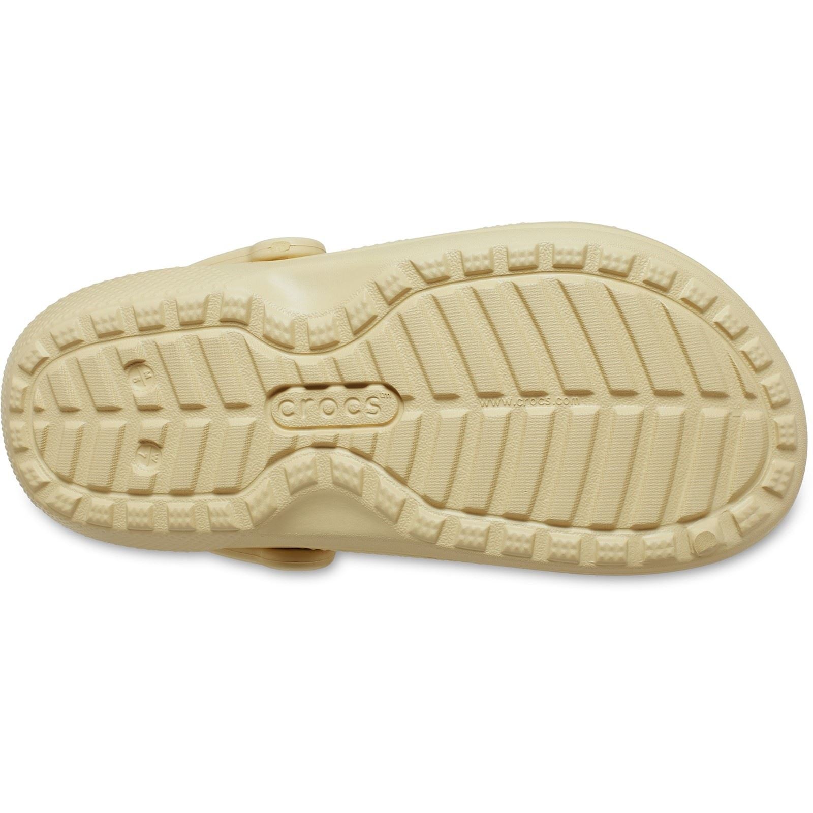 Crocs Classic Lined Sabots En Sésame Pour Hommes En Thermoplastique