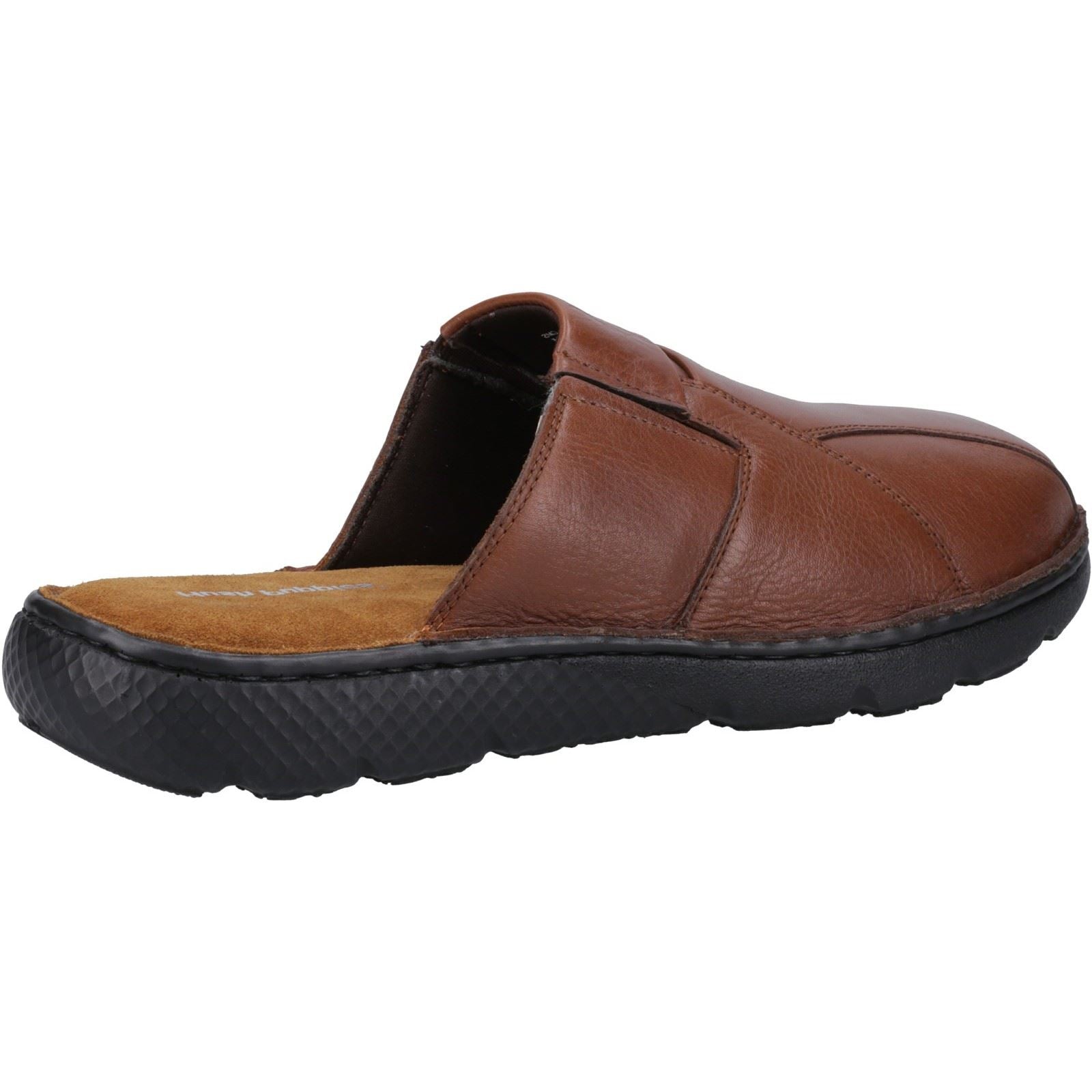 Hush Puppies Carson Mules En Cuir Pour Hommes, Marron