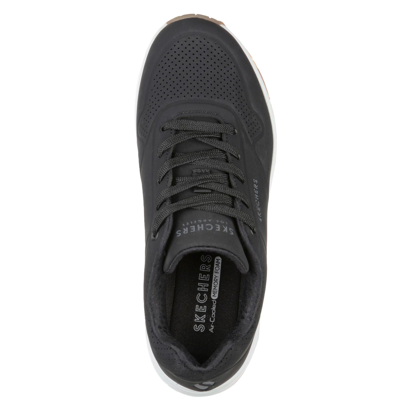 Skechers Uno Stand On Air Sneakers Noires Pour Femmes En Synthétique