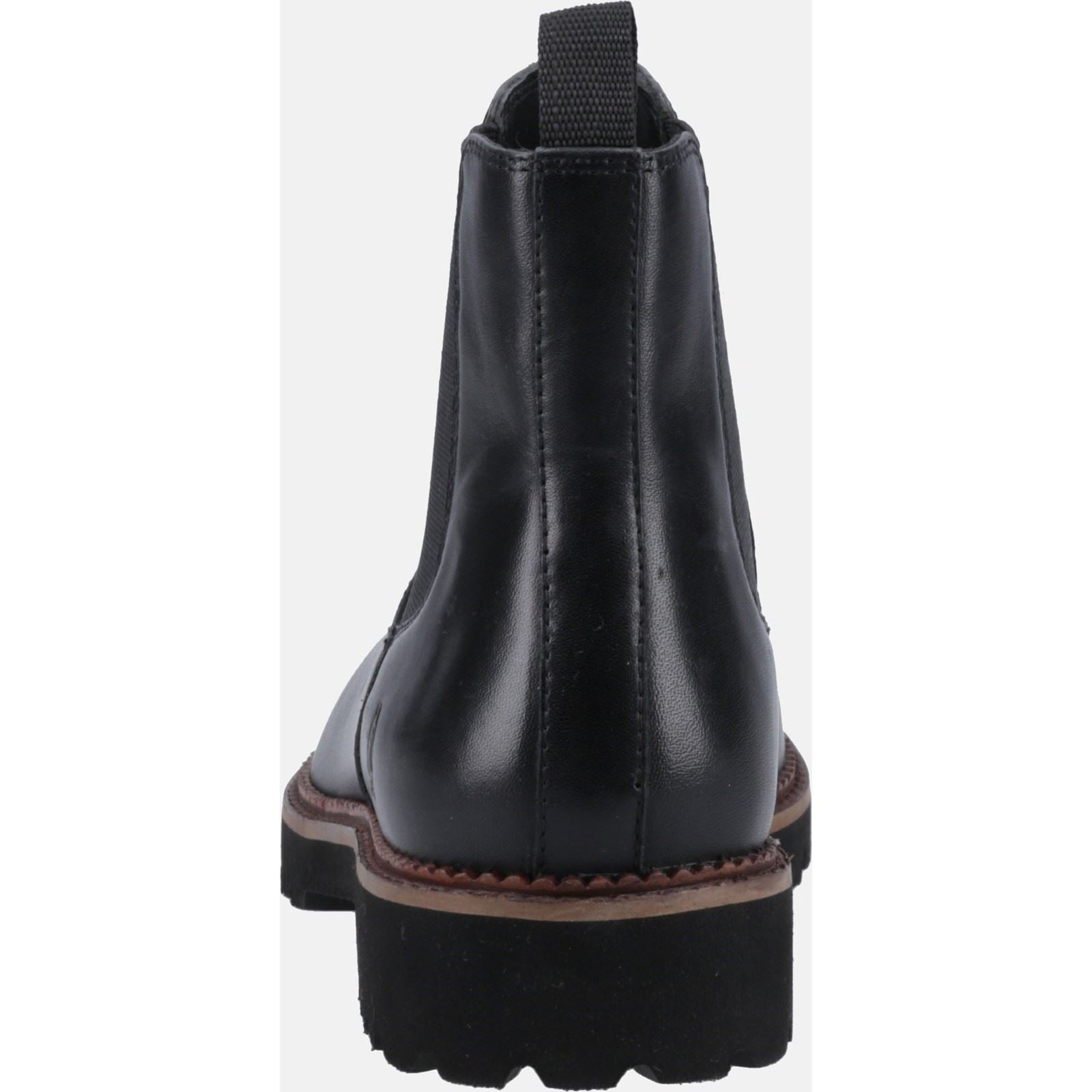Hush Puppies Gwyneth Chelsea Bottes En Daim Noir Pour Femmes