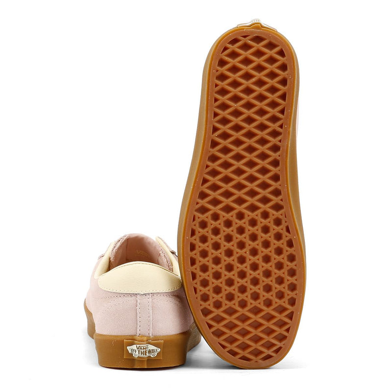 Vans Sport Low Baskets En Daim Rose Pour Femmes