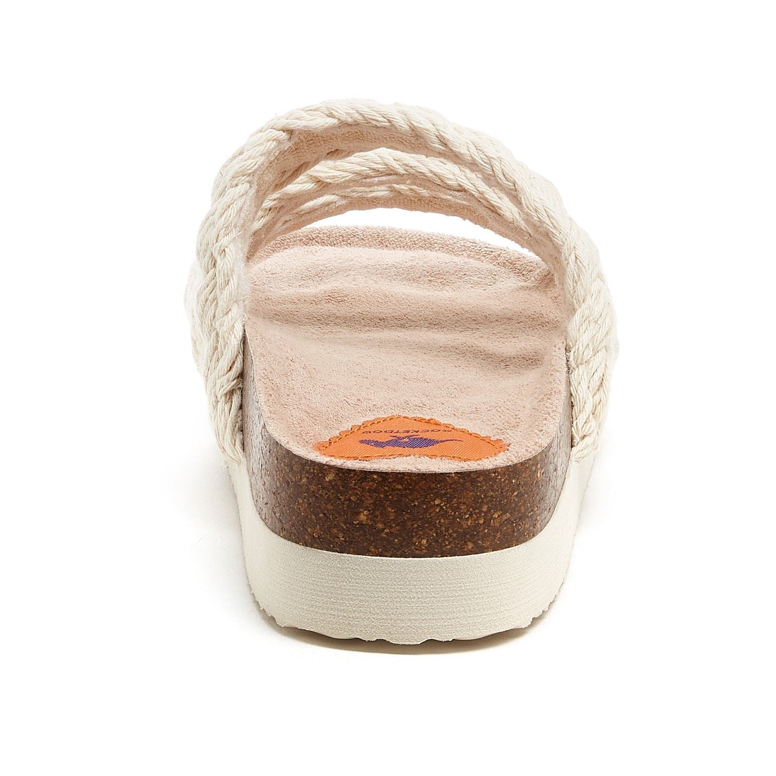 Rocket Dog Ashley String Braid Sandales Naturelles En Coton Pour Femmes
