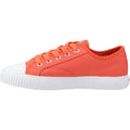 Hush Puppies Freya Canvas Chaussures De Sport Orange Pour Femmes