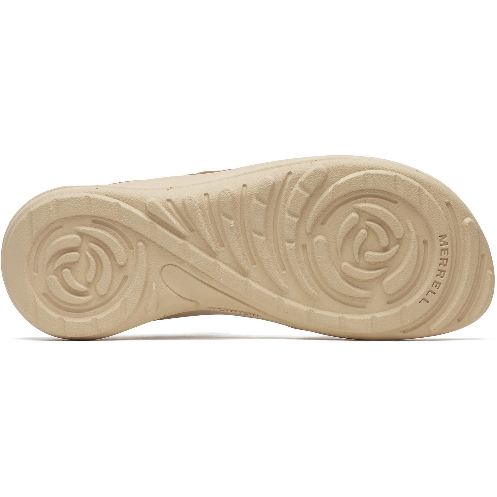 Merrell District 4 Sandales En Cuir Pour Femmes Couleur Moka
